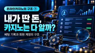 카지노는 내가 얼마를 따고 잃었는지 어디까지 알고 있을까?