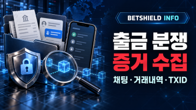 해외 온라인카지노 출금 분쟁 증거 수집법｜채팅·거래내역·TXID 보관 방법