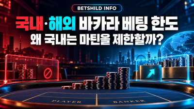 국내·해외 온라인카지노 베팅 한도 차이｜왜 국내는 마틴을 제한할까?