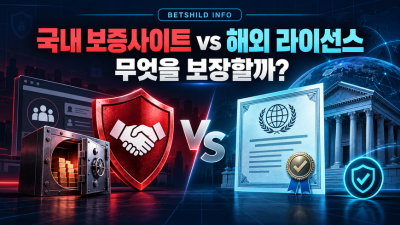 국내 보증사이트와 해외 라이선스 카지노의 차이｜무엇을 보장할까?